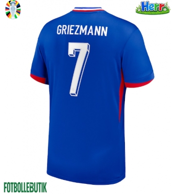 Frankrike Antoine Griezmann #7 Hemmatröja EM 2024 Kortärmad